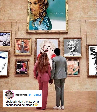 madonna, beyonce, jayz, museo